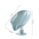 Leaf Shaped Soap Holder with Drainage