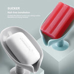 Leaf Shaped Soap Holder with Drainage