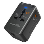 Porodo Blue Dual Port Universal Charger – Black