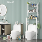 3 Layer Space Saving Metal Toilet Storage Rack