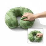 Portable U-Shaped Memory Foam Travel Neck Pillow
