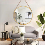 Decorative Hanging Circle Mirror for Home Decor