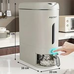 Moisture Proof Airtight Food Storage Rice Dispenser Bucket