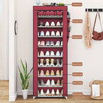 8 Layer Minimalist Multifunctional Shoe Rack