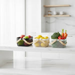 Multi-Purpose Mesh Metal Storage Basket with Handles