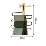 Multifunctional Curl Cloth Hanger