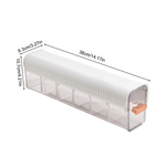Wall hanging transparent organiser garments storage box