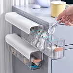 Wall hanging transparent organiser garments storage box