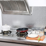 Kitchen Wall Aluminium Foil Sticker Silver
