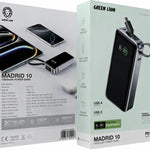 Green Lion Madrid 10 Power Bank 10000mAh PD 35W – Gray