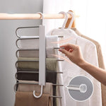 Multifunctional Pant Hanger, Space Saving Cloth Organizer
