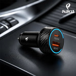 PARKIZ 55W Universal Dual Port Car Charger