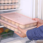 Plastic Egg Storage Box With Lid