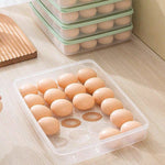 Plastic Egg Storage Box With Lid