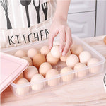 Plastic Egg Storage Box With Lid