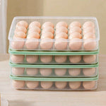 Plastic Egg Storage Box With Lid