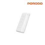 Porodo Blue 10000mAh Quick Charge Power Bank USB-A and USB-C Output