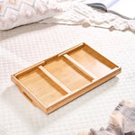 Multipurpose Foldable Bamboo Bed Tray & Laptop Table