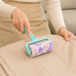Reusable Clothes Lint Remover Roller with Replacement Refills