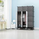 Plastic Foldable Portable Wardrobe Organizer