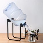 Portable Stainless Steel Water Bottle Jug Dispenser Stand