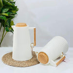 Premium 1 Liter Insulated Plastic Flask For Ramadan