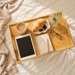 Multipurpose Foldable Bamboo Bed Tray & Laptop Table
