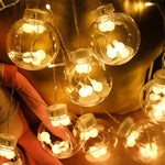 12 Wishing Ball LED String Lights For Home Decor