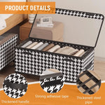 Space Saving Under Bed Storage Box with Wheels