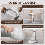 Height Adjustable Baby Bath Stand with Anti-Slip Base