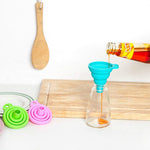 Silicone Telescopic Foldable Mini Funnel