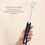 Portable Electric Mixer With Whisk & Milk Frother