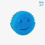Smiley Face Kitchen Scrubber for Dish & Utensils