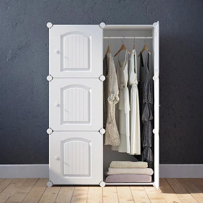 Multifunction Portable Plastic Wardrobe Closet Organizer