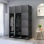 Plastic Foldable Portable Wardrobe Organizer