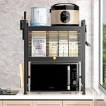 Kitchen Countertop Spice Rack with microwave oven rack