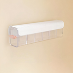 Wall hanging transparent organiser garments storage box