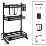3 Tier Kitchen Countertop Stainless Steel Spice Organizer Rack