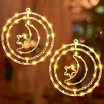 LED Ramadan Moon & Star Decoration Lights