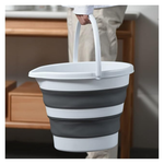 10L Collapsible Plastic Bucket with Handle – Folding Laundry & Camping Basket