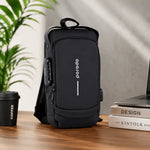 Porodo Lifestyle Water-Proof Oxford Fanny Pack With USB-A Port