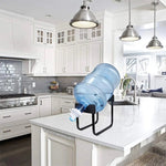 Portable Stainless Steel Water Bottle Jug Dispenser Stand