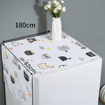 Refrigerator Top Cloth Cover With Side Storage Bag