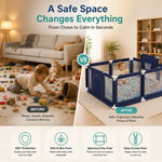Indoor Baby Playpen Safety Fence for Toddlers