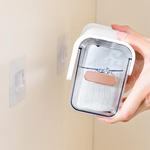 Wall hanging transparent organiser garments storage box