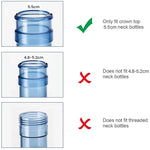 Portable Stainless Steel Water Bottle Jug Dispenser Stand