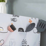 Refrigerator Top Cloth Cover With Side Storage Bag