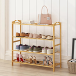 Wooden Shoe Rack With Storage Organizer
