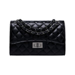 Diamond Plaid Chain Crossbody Bag