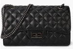 Diamond Plaid Chain Crossbody Bag
